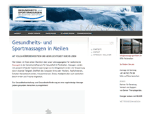 Tablet Screenshot of massage-parthier.ch
